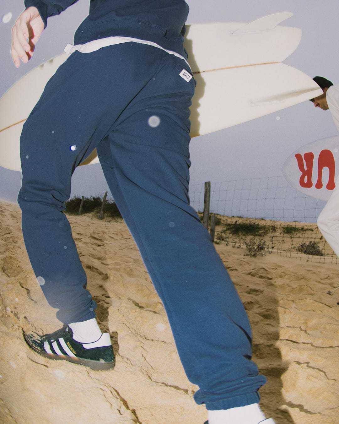 vetements surf salty smile Jogging Fun Club Navy marque eco responsable coton bio