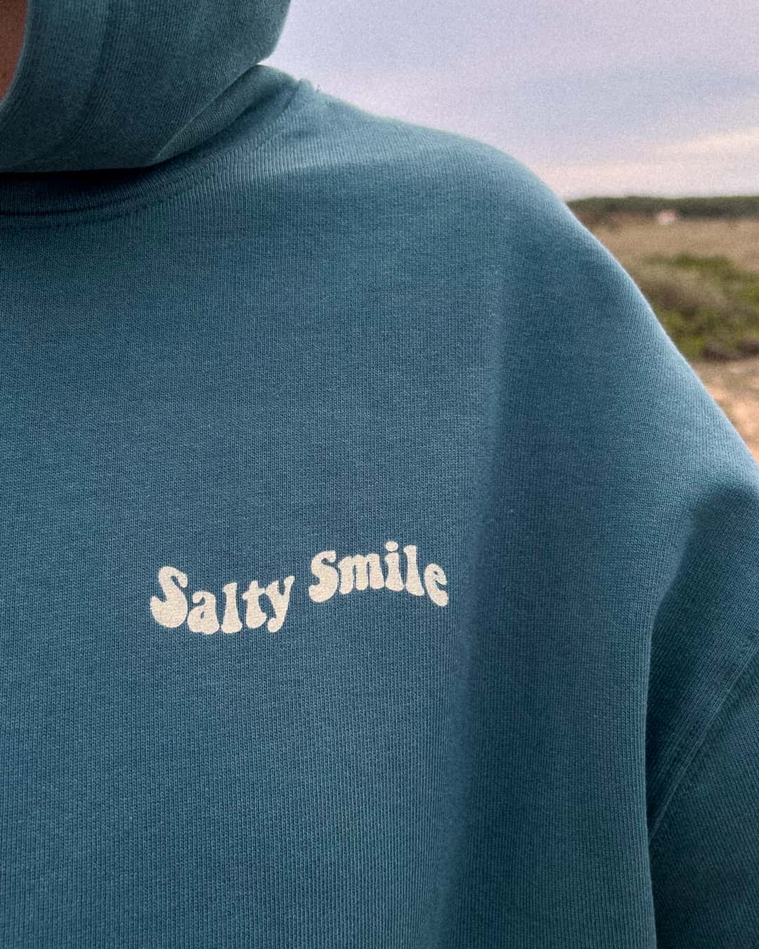 vetements surf salty smile BEACH DAY RETRO HOODIE marque eco responsable coton bio