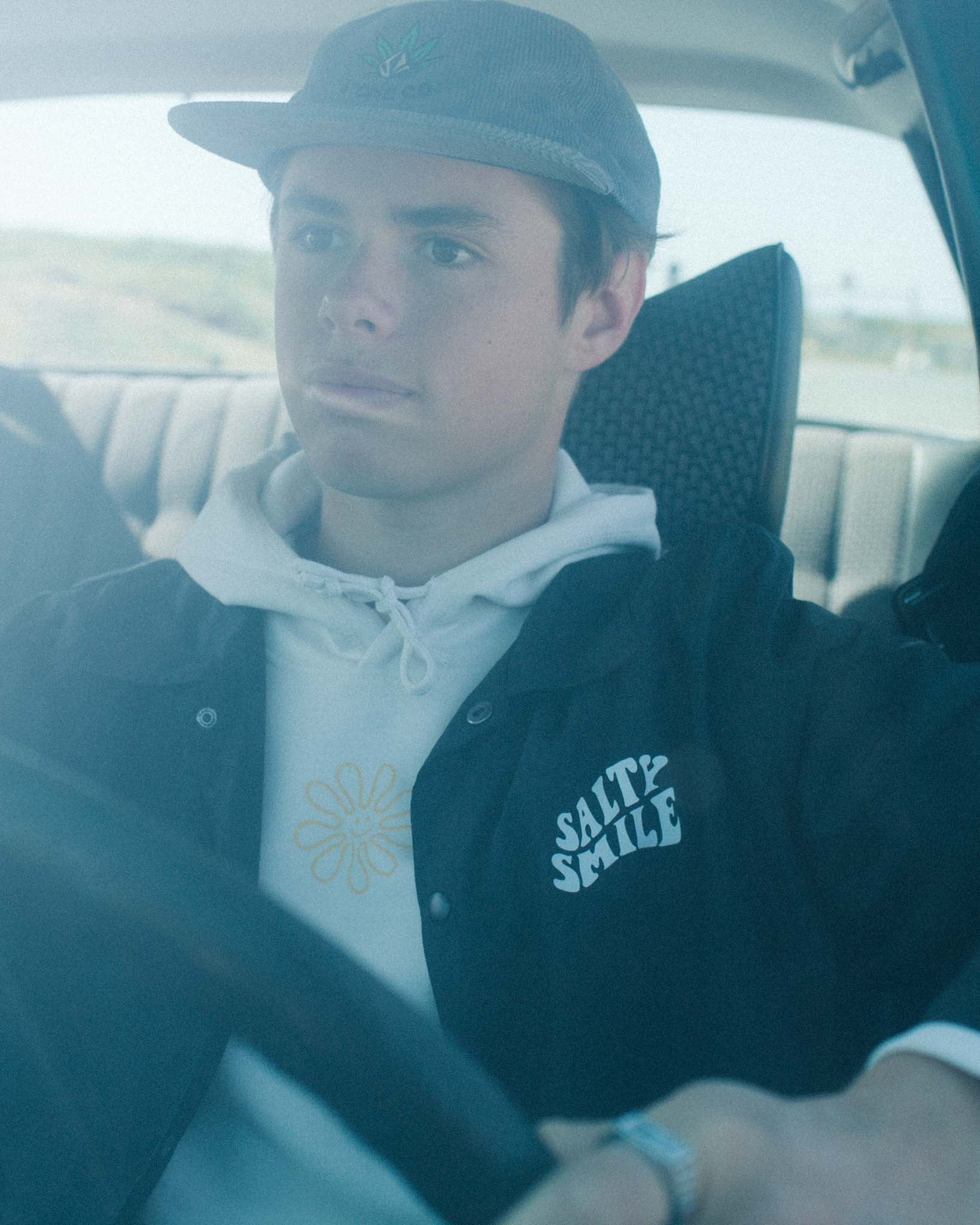 vetements surf salty smile COACH JACKET RECYCLED marque eco responsable