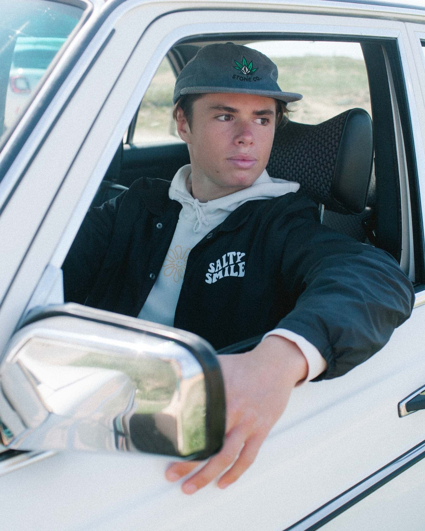 vetements surf salty smile COACH JACKET RECYCLED marque eco responsable