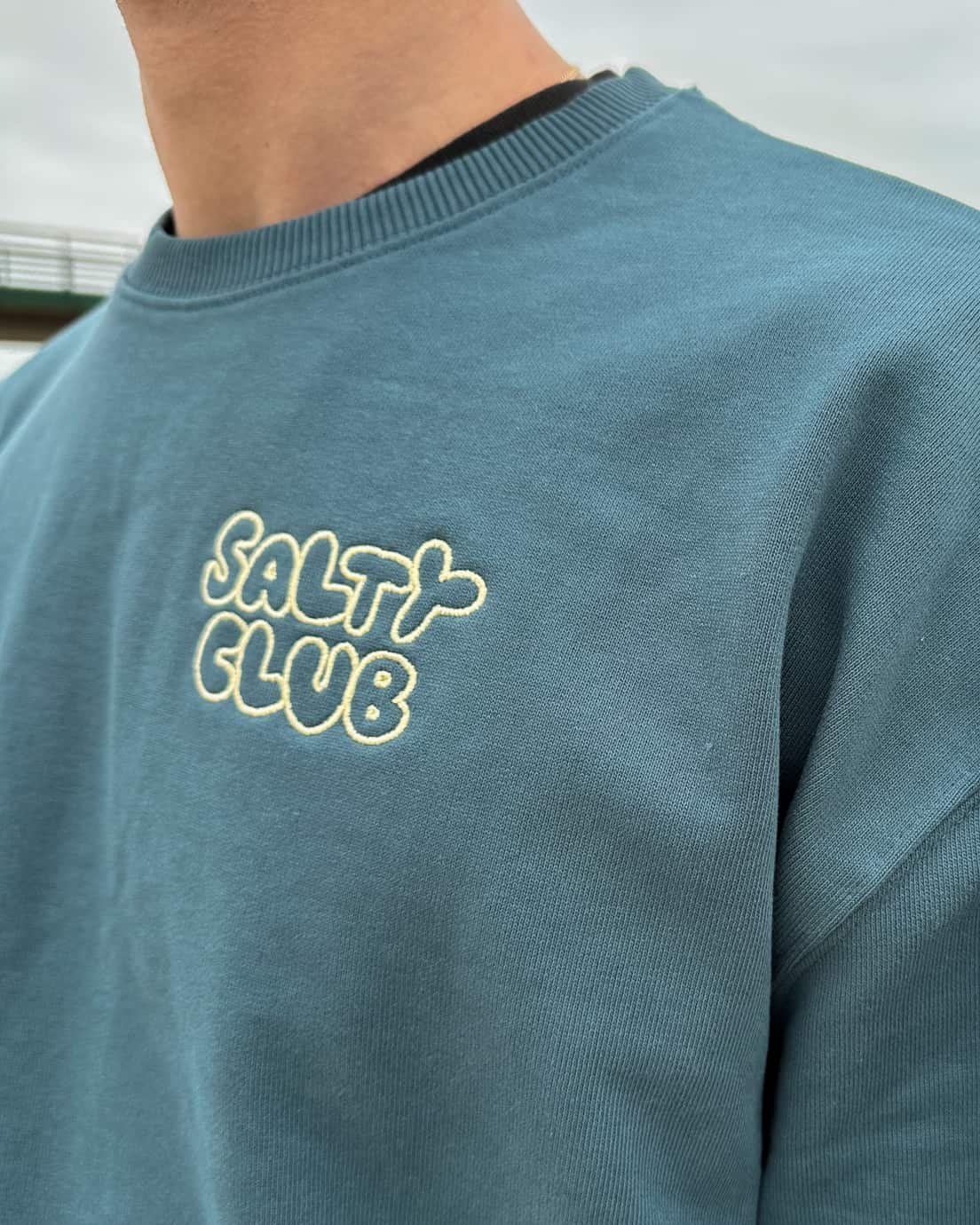 vetements surf salty smile SALTY CLUB SWEATSHIRT marque eco responsable coton bio