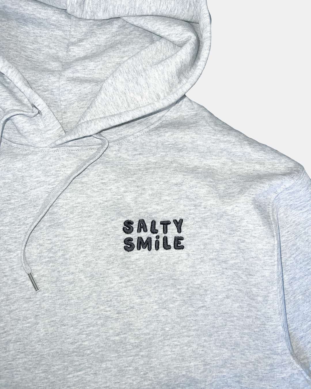 vetements surf salty smile SALTY SMILE HOODIE BRODÉ marque eco responsable coton bio