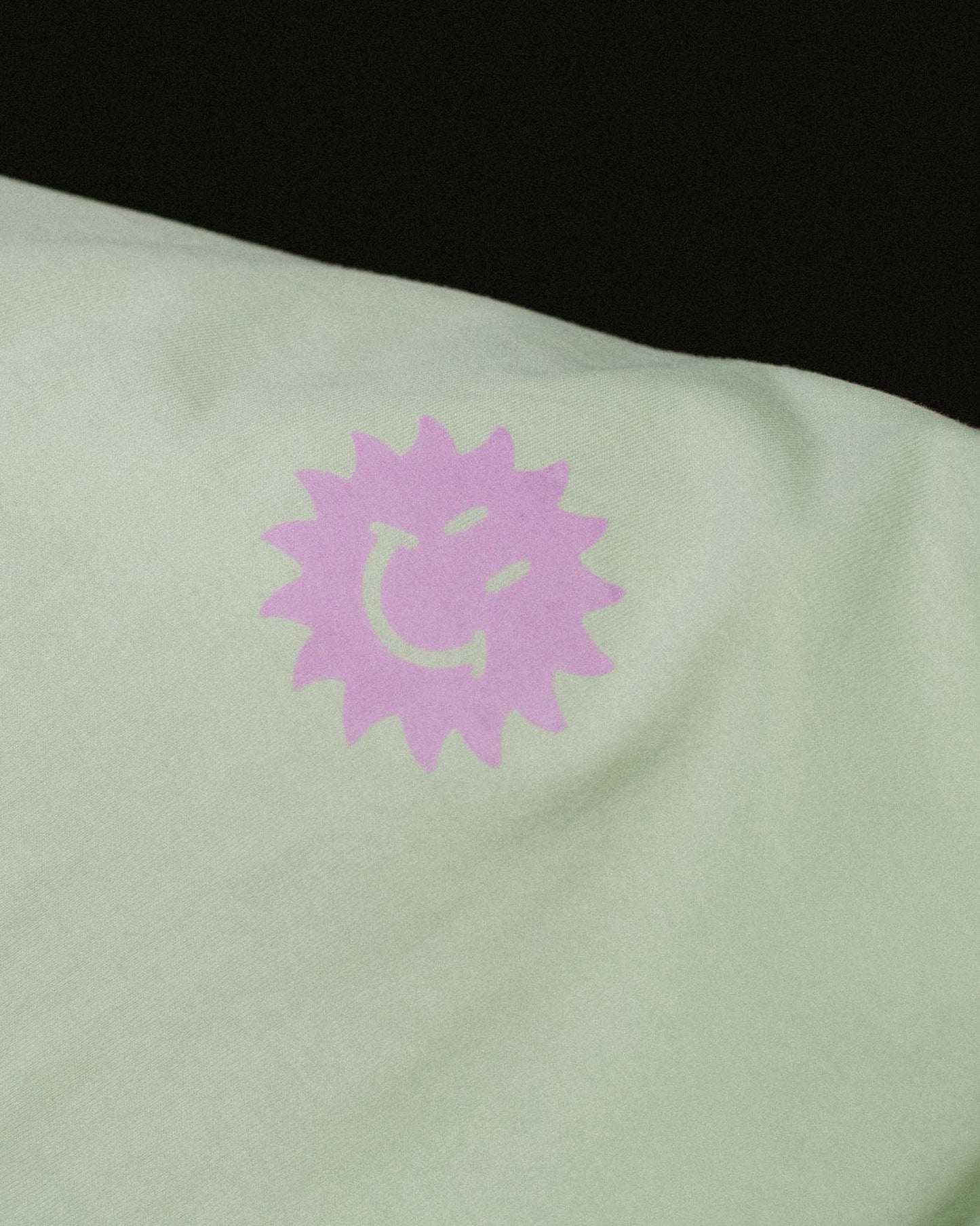 vetements surf salty smile SOLAR RETRO T SHIRT MINT marque eco responsable