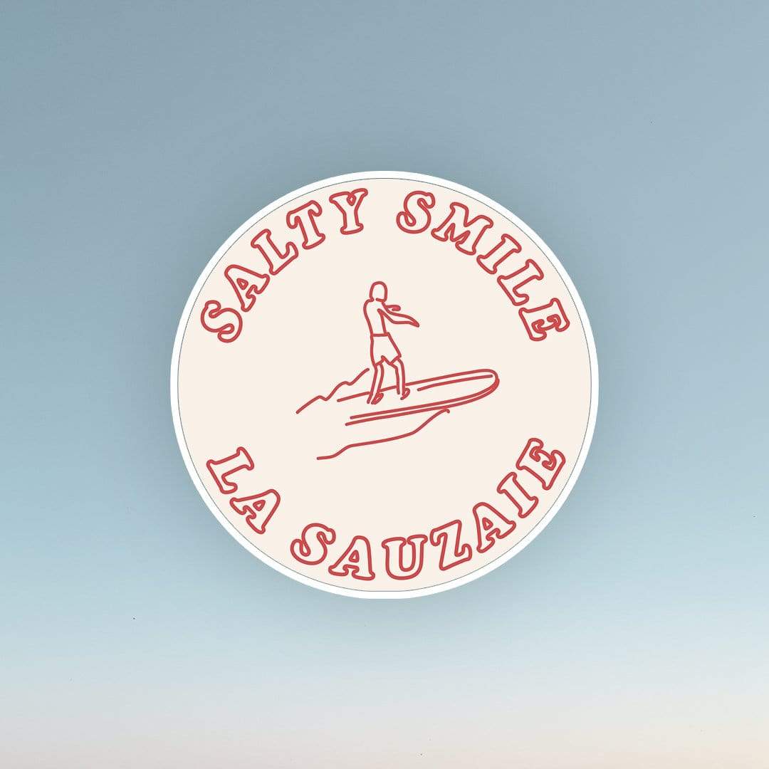 vetements surf salty smile La Sauzaie Stickers