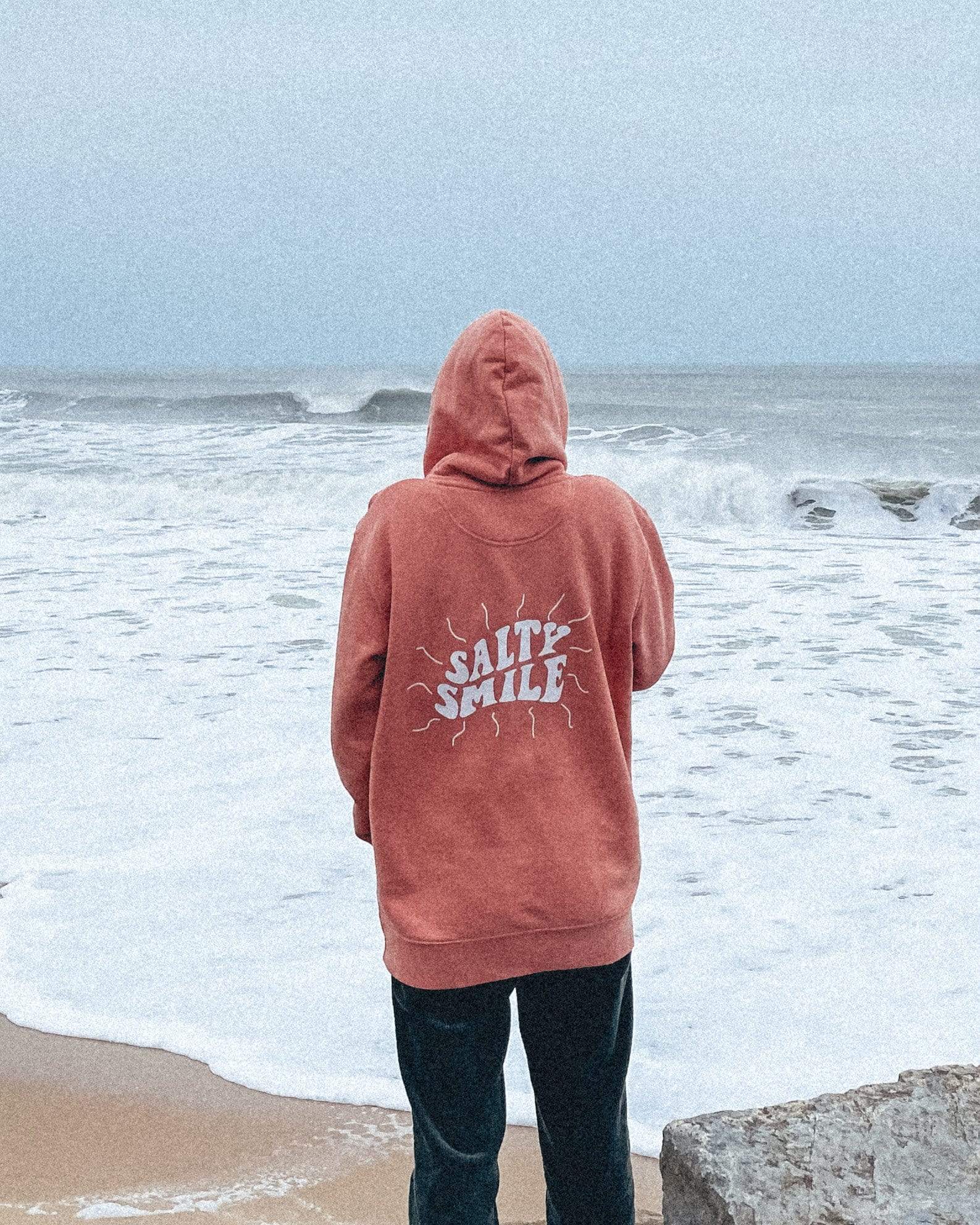 vetements surf salty smile Summer Hoodie