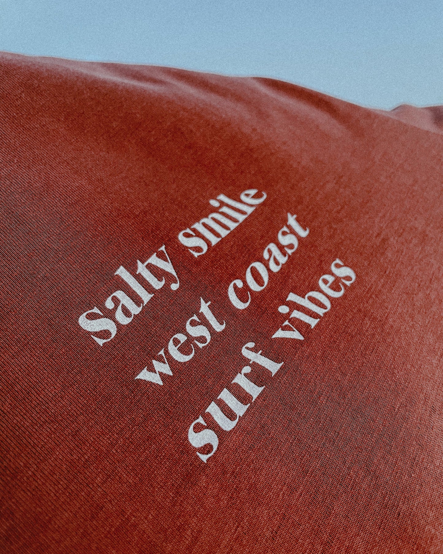 vetements surf salty smile WEST COAST RETRO T SHIRT