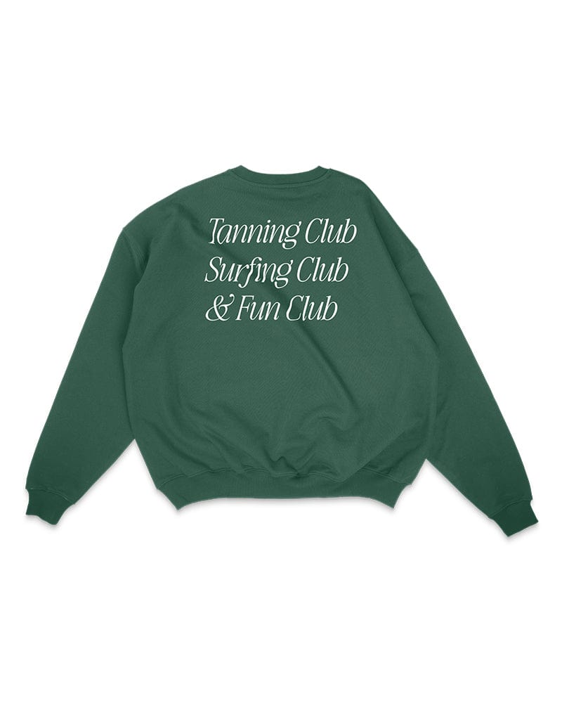 vetements surf salty smile Sweatshirt Tanning Club marque eco responsable coton bio