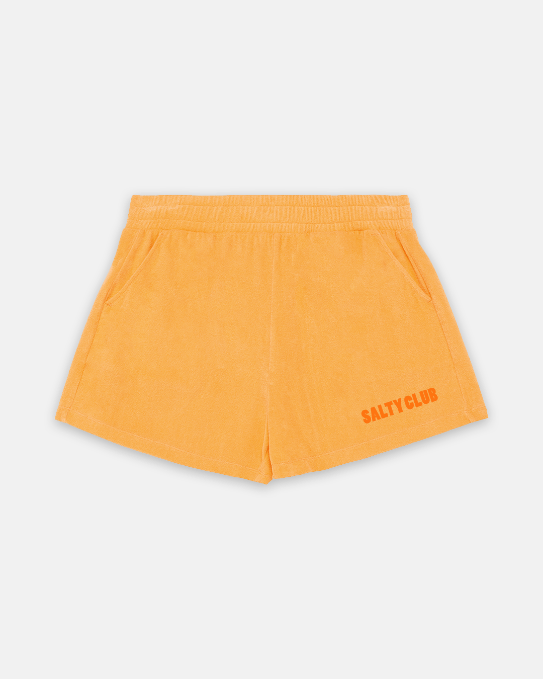 vetements surf salty smile SALTY CLUB ÉPONGE SHORT APRICOT marque eco responsable coton bio