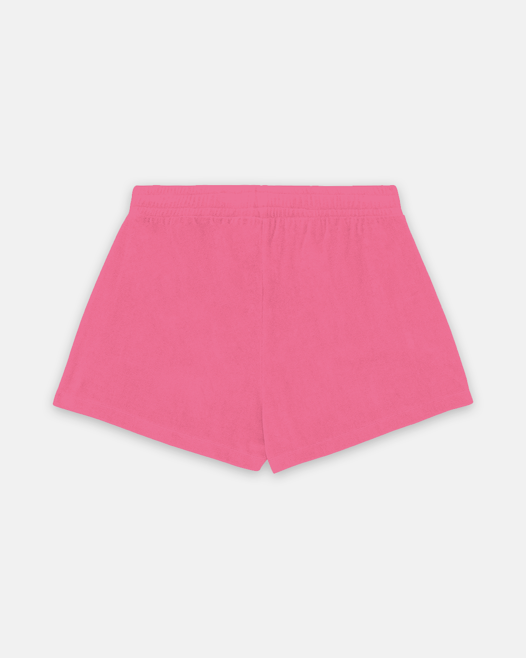 Short Femme en Eponge Couleur Rose Bonbon Salty Smile