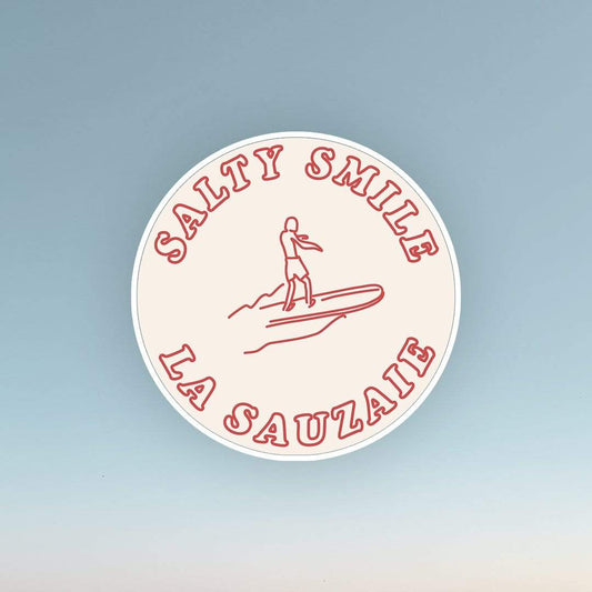 vetements surf salty smile La Sauzaie Stickers